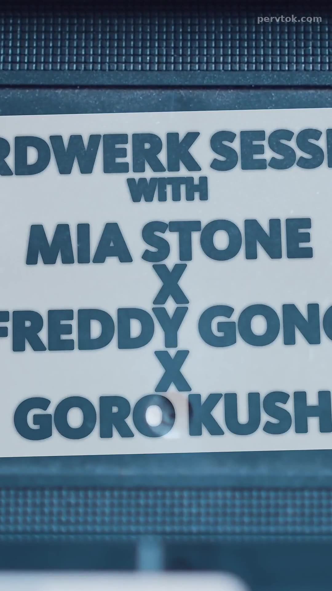 Session with Mia Stone, Freddy Gong and Goro Kush