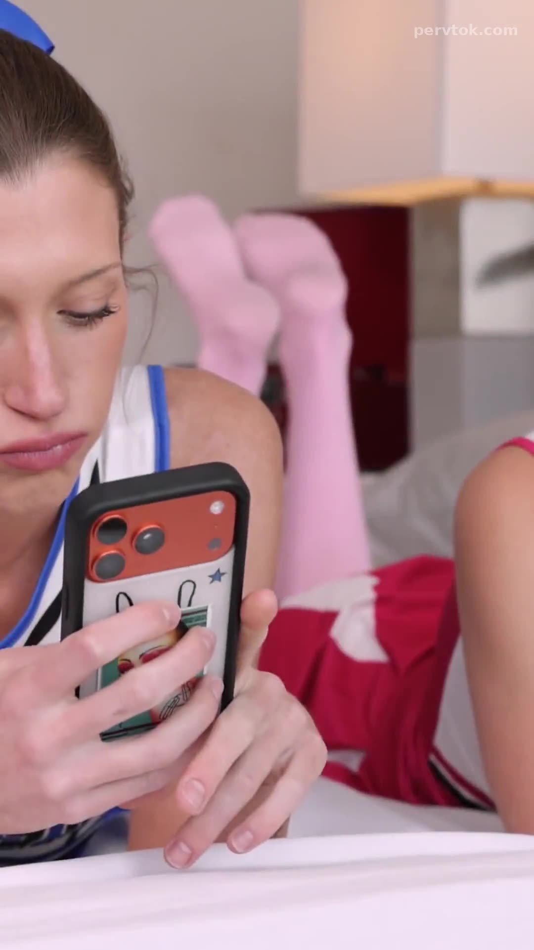 Cheerleader Step Sis and BFF Need Extra Practice - Addison Vodka Thea Summers | Taboolu